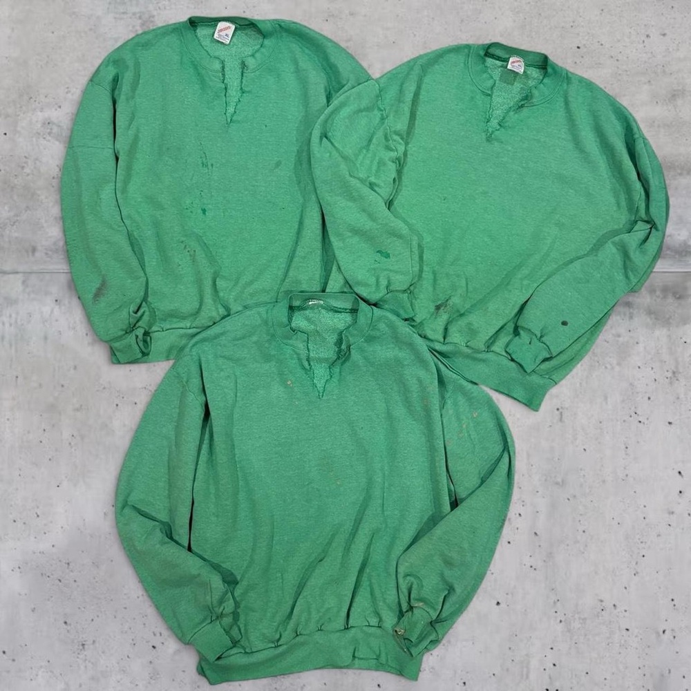 Vintage 90’s Jerzees Thrashed Workwear Sweatshirts